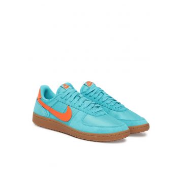 Pantofi sport barbati  Dusty Cactus/Safety Orange - fitness - textil - albastru