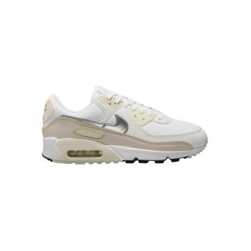 Pantofi sport dama  Air Max 90 - bej - piele naturala - amortizare Visible Air - talpa Waffle