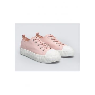 Pantofi sport din material textil cu profil jos