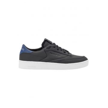Pantofi sport din piele cu talpa contrastanta
