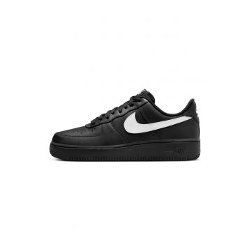 Pantofi sport din piele Nike Air Force - Alb/Negru