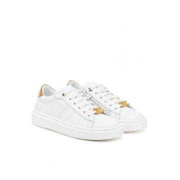 Tenisi dama -  din piele naturala - alb/auriu - Alb/Auriu