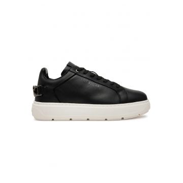 Tenisi dama -  JA15394G1MIA000A - piele naturala - negru