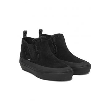 Tenisi unisex  MTE Mid-Slip - piele naturala - negru
