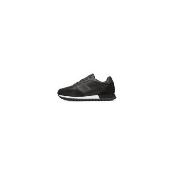 Pantofi sport barbati  302921133 - Textil - Negru - Negru