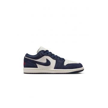 Pantofi sport barbati  AIR JORDAN 1 LOW SE - Piele ecologica - Albastru - Albastru