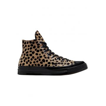 Pantofi sport Chuck 70 Pony Hair - maro/negru -