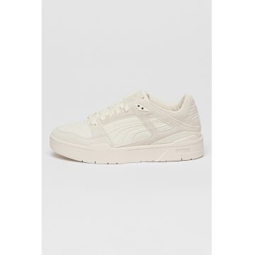 Pantofi sport cu insertii de piele intoarsa Slipstream - Alb fildes