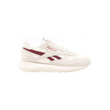 Pantofi sport dama  piele intoarsa - alb -