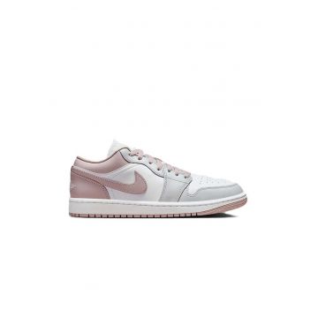 Pantofi sport dama  WMNS AIR JORDAN 1 LOW - Piele ecologica - Alb - Alb