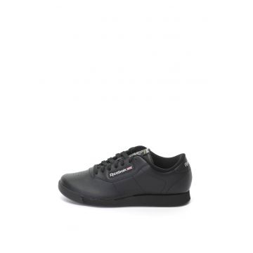 Pantofi sport de piele peliculizata Princess - Negru