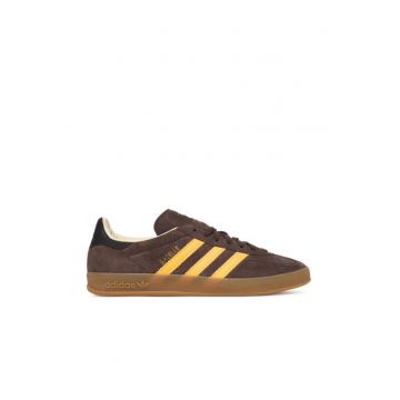 Tenisi barbati -  din piele naturala - maro