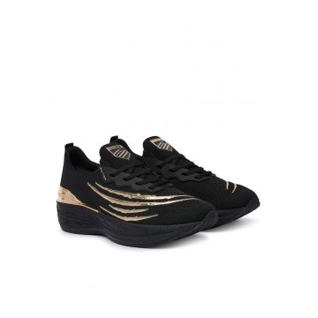 Tenisi barbati -  negru - tesatura