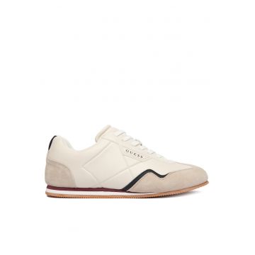 Tenisi barbati -  piele naturala - culoare bej