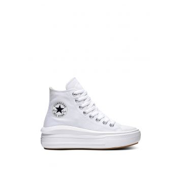 Tenisi  Chuck Taylor All Star Move Hi - Alb