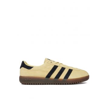 Tenisi dama -  piele naturala - galben/negru