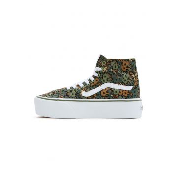 Tenisi flatform cu model - Multicolor