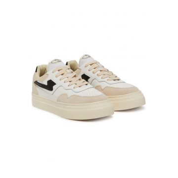 Tenisi unisex -  piele naturala - alb - YA23010