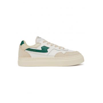 Tenisi unisex -  piele naturala - alb - YA23650