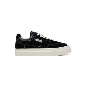 Tenisi unisex - S W C Stepney Workers Club - piele naturala - negru - Negru