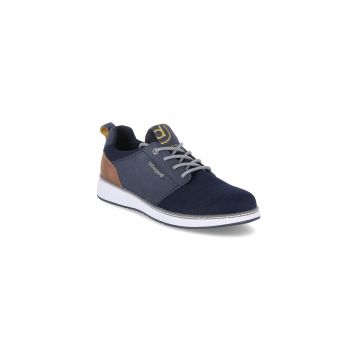 Pantofi sport barbati -  Colby - Piele intoarsa - Albastru