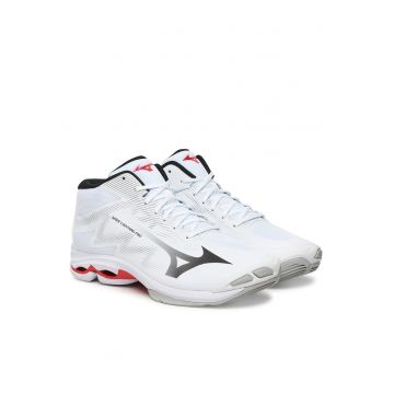 Pantofi sport barbati -  material textil - alb