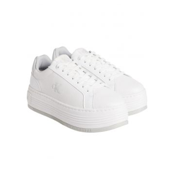 Pantofi sport -  casual - piele - alb -