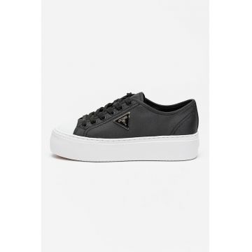 Pantofi sport cu platforma Joezi - Negru stins