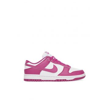 Pantofi sport dama  305363374 - Piele naturala - Alb - Alb/Roz