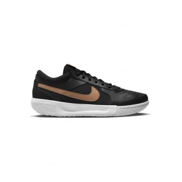Pantofi sport dama Court Air Zoom Lite 3 - negru - piele naturala - pentru zgura