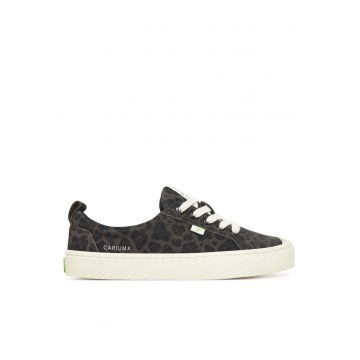 Pantofi sport dama  negru - piele naturala