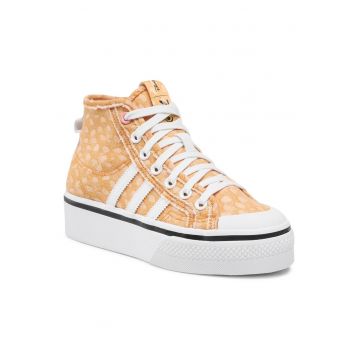 Pantofi sport dama -  textil - portocaliu - ecologici
