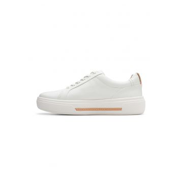 Pantofi sport de piele Hollyhock - Alb