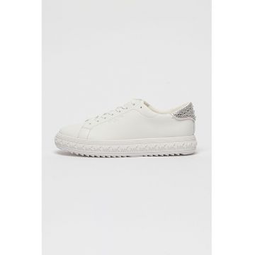 Pantofi sport din piele cu sireturi Grove - Alb