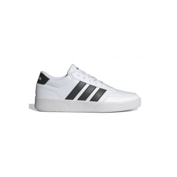 Pantofi sport din piele ecologica Breaknet 3.0 - Alb/Negru
