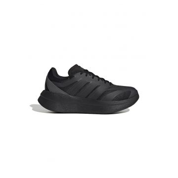 Pantofi sport low-cut cu garnituri din material sintetic - Negru/Gri inchis