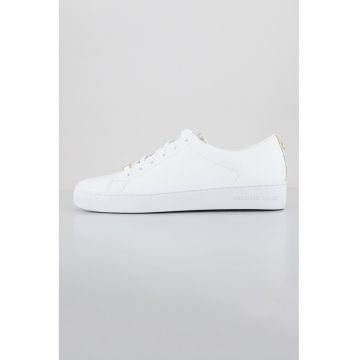 Pantofi sport low-cut de piele - Alb