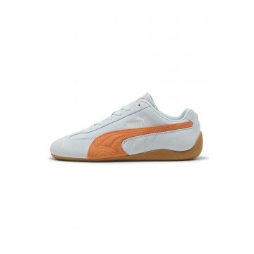 Pantofi sport Speedcat OG unisex din piele intoarsa - Portocaliu/Albastru pal