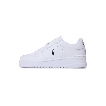Tenisi barbati -  piele naturala - alb - eleganti - confortabili