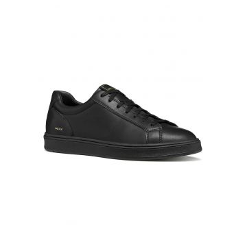 Tenisi barbati -  piele naturala - negru -
