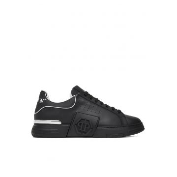 Tenisi barbati  piele naturala - negru - model Top Hexagon PAES USC