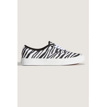 Tenisi cu imprimeu unisex Authentic - Alb/Negru carbon