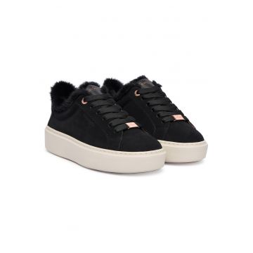 Tenisi dama -  ALBCLHW-8242 - piele naturala - negru