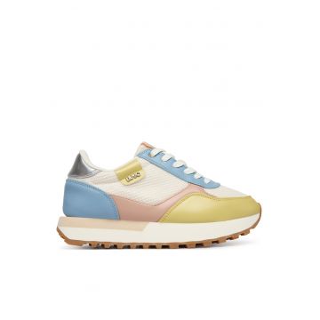 Tenisi dama -  multicolor - piele ecologica