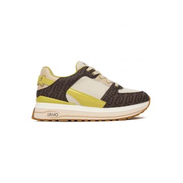 Tenisi dama -  piele ecologica - multicolor