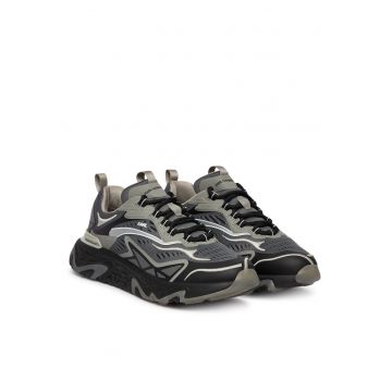 Tenisi dama -  piele naturala - negru -