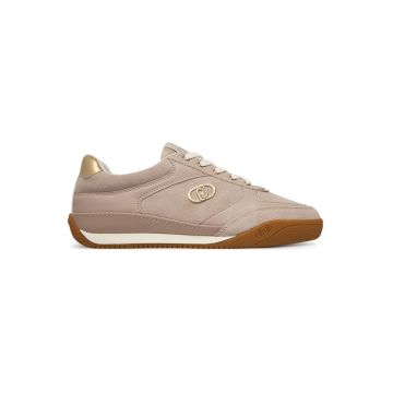 Tenisi dama -  piele naturala - roz prafuit - material sintetic