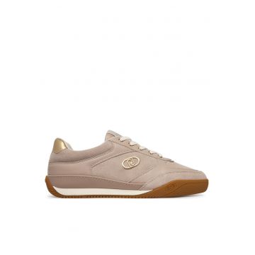 Tenisi dama -  piele naturala - roz prafuit - material sintetic