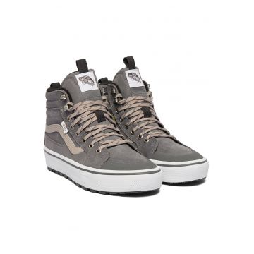 Tenisi dama  Sk8-Hi - impermeabili - gri - tesatura