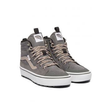 Tenisi dama  Sk8-Hi - impermeabili - gri - tesatura